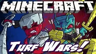 TURF WARS - Minecraft Mini-Game /w RushLightInvader