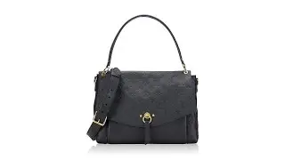 Louis Vuitton Monogram Empreinte Blanche MM Noir