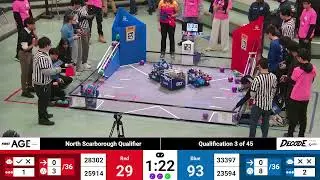 Qualification 3 - 2025 FTC North Scarborough Qualifier