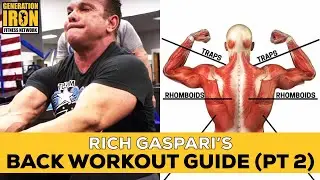 Rich Gaspari&rsquo;s Legendary Bodybuilding Back Workout (Part 2)