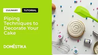 Culinary Tutorial: Piping Techniques to Decorate Your Cake by Sweet Josie | Domestika English