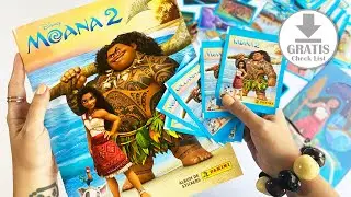 MOANA 2 🌊🌺🌴 Álbum REVIEW Panini 2025 📝 Descarga GRATIS Check List