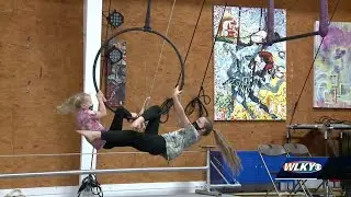 This Louisville studio offers aerial arts and circus fitness classes