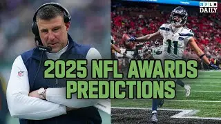 2025 NFL Award Predictions | Maye vs. Stafford, Coach of the Year Toss Up and more! | NFL DAILY