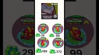 Real price of surge #brawlstars#legendaire