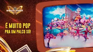 O palco mal aguentou tanto POP de uma vez | Temp. 04 | THE MASKED SINGER BRASIL