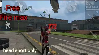 free fire max vedio head only