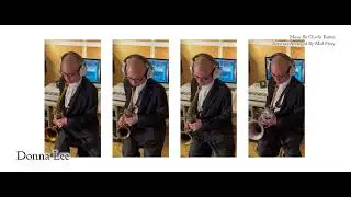 Donna Lee - SUPERSAX arrangement by Med Flory with original recording of Charlie Parker