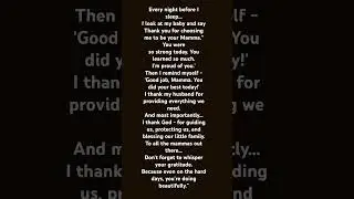 Before we sleep a moment of gratitude #mom #mama #maa #mother #fypシ゚viral #food #fyp #shorts #viral