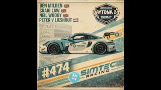 iRacing 24HR Spa special event / Simtec racing part 4