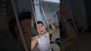 Face Gets Stuck in the Window Bars