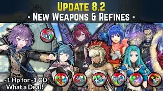 Bernadetta, Reginn, Triandra, Rinkah, Y!Caeda, Fiora, & Ashnard New Refines (Update 8.2) | FEH