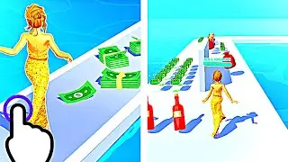 Run Rich 3D - Build Money Rich Run - All Levels iOS Android GamePlay #5