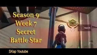 Fortnite - Secret Battle Star Season 9 Week 7 LOCATION Guide (PRESSURE PLANT)