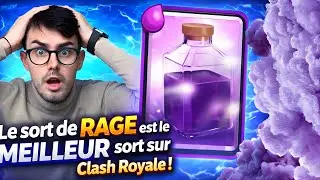 Le sort de RAGE est complètement abusé sur Clash Royale ! (moi non..)