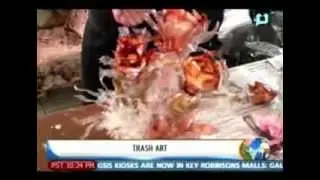 NewsLife: Art made in trash or recycled materials