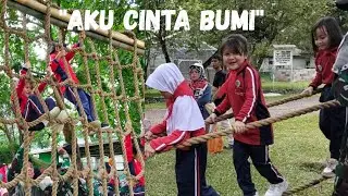 VLOG!!! AKU CINTA BUMI || Aqisha mengikuti outbound di raider 🥰