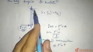A thin rod AB of length a has variable massper unit length rho_(0) (1 + (x)/(a))where x is the d...