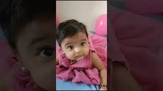 Half Month Bday Cake | Pineapple Cake | Full video up on channel | 6month b'day cake #shorts