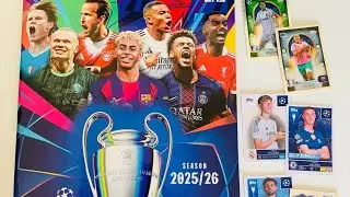 [UEFA CHAMPIONS LEAGUE Topps 2025/26] Abri novos pacotinhos para a nossa cole&ccedil;&atilde;o 