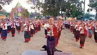 #ep1 ฟ้อนบวงสรวง งานฉลองสมโภชวัดหนองอีบุตร  #หลวงพ่อโตโคตะมะ ตำบลหนองอีบุตร อำเภอห้วยผึ้ง กาฬสินธุ์ 