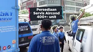 Servis aircond 400 bijik onzzz 🥶👍 ❄️ #fypシ゚ #skyfreeze #fypyoutube #fypage