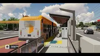 Wake BRT (Bus Rapid Transit) // New Bern Avenue, Raleigh, NC