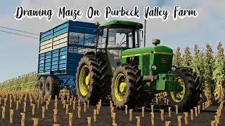 Drawing Maize On Purbeck Valley Farm With The Eire Agri Contractors