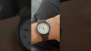 Casio MQ-24 with 16mm leather strap