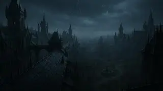 Castle Nocturnis | Gothic Vampire Ambience Rain & Thunder Sounds for Sleep (8 Hours)