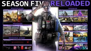 Black Ops Cold War: Everything Coming In Season 5 Reloaded! (Mid Season Update)