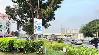 Selangor Subang Jaya Along NPE Highway LED Bunting Advertising Malaysia Dooh Advertising Companies