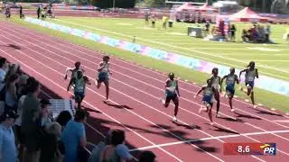 Boys 100m [Meet Record!] - Brooks PR Invitational 2025 [Full Race Replay]