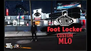 FORTEHOUSECUSTOMS - FOOT LOCKER MLO |  [MLO] GTA V - [Add-On SP/FIVEM] (Main Clothing Store) 4K