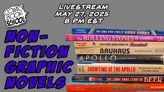 Non-Fiction Graphic Novels - Education, History, & Journalism in Comics