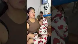 CUANDO MI HERMANA SE ENFERMA 🤢🤣#shortviral #humor #comedia #familiaiba&ntilde;ez