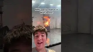 NMC vs LFP thermal runaway reaction. #automobile #energy #battery #byd #ev #tech