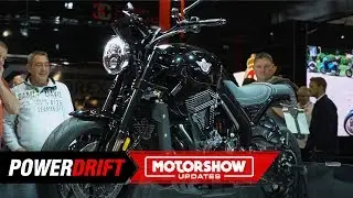 2019 Horex VR6 : 6 Cylinder exotic motorcycles : Intermot 2018 : PowerDrift