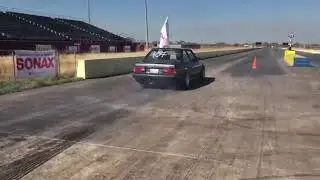Bmw e30 s50 turbo 1/4 mile 14.291