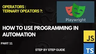 How to Validate URL and Page Text After Login Using Ternary(?:) Operator in Playwright Automation