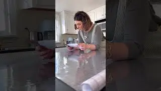 DIY fluted glass with a sticker?! On my Amazon. #diy #stickerglass Full vid on insta