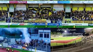 Stimmung bei Bayreuth gegen Bamberg (Oberfrankenderby)