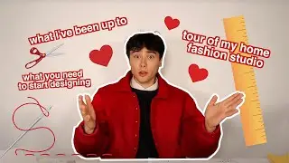 tour of my home fashion studio + life update