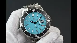 UNBOXING SEA-GULL New Release 1523A:Ocean Series 200m Luminous Dive Watch | ST2130 Movement