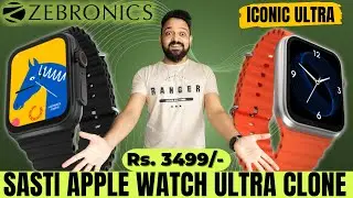 zebronics iconic ultra review | best smartwatch under 3000 | best smartwatch 2023