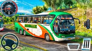 City Coach Bus Driving 2024 - City Mode - Amzare Gaming - Gameplay