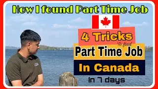 How to find a part job as an International Student in 2024 | Canada | RS Vlogs |