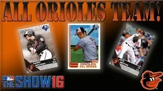 MLB The Show 16 Diamond Dynasty All Orioles Team