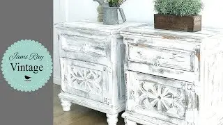 How To Add Bun Feet To A Nightstand | Farmhouse Finish