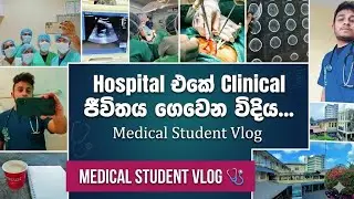 Medical Student කෙනෙක්ගෙ Clinical Life එක ගෙවෙන්නෙ කොහොමද ? 🤔❤️🩺 | Medical Student Vlogs |